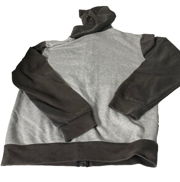 vintage grey adidas women's track jacket in L|L26 W18|SKU 6102