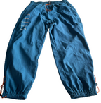 mens blue training joggers shell trackpant
