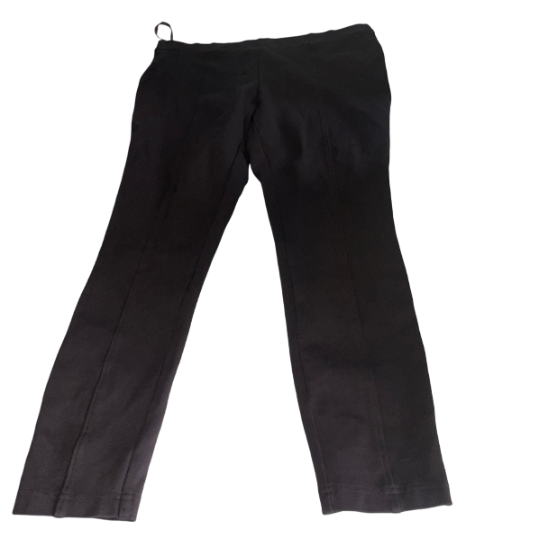 Braune Legging Polyester Hose L 27 W 30