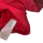 Vintage Nike Track Jacket Nike 90's Track Jacket Embroidered College Zip Up Colour: Red