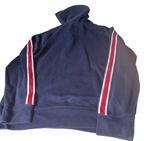 Vintage men Hollister navy hoodie in SKU 6188