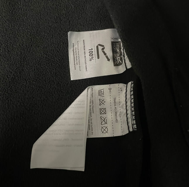 Vintage regatta black women sort jacket in size UK 14|L31 W21|SKU 6119