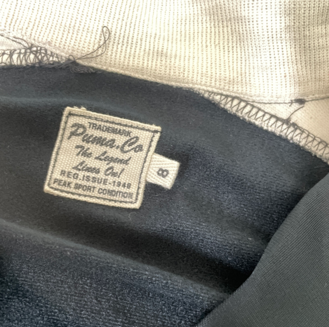 Vintage puma 90s track jacket in size L