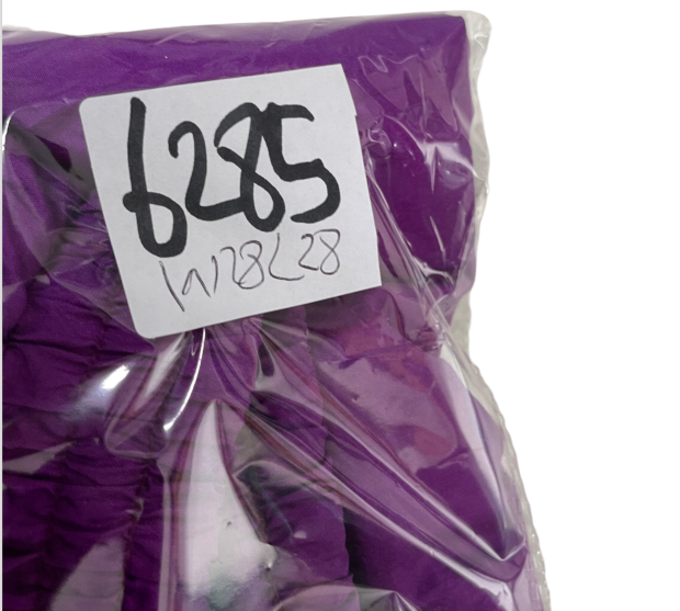 Vintage 90s harem purple shell festival rain trousers