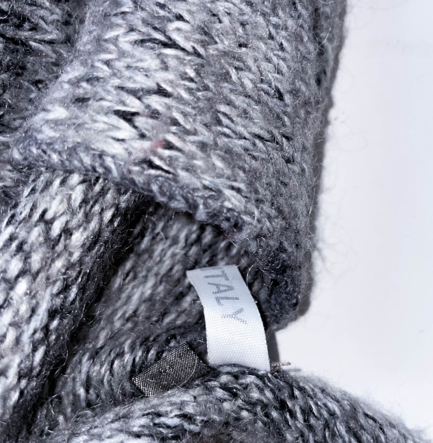 Jigsaw Women's Vintage Grey Slim-Fit Knitted Sweater - Size M/L, SKU 3631