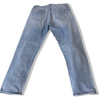 Zara Man Vintage Blue Denim Straight-Leg Jeans - USA 30, EU 38, SKU 3601