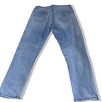 Zara Man Vintage Blue Denim Straight-Leg Jeans - USA 30, EU 38, SKU 3601