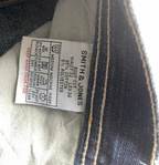 Vintage female smith & jones blue stonewash straight leg polyester cotton jeans in M|SKU 6064