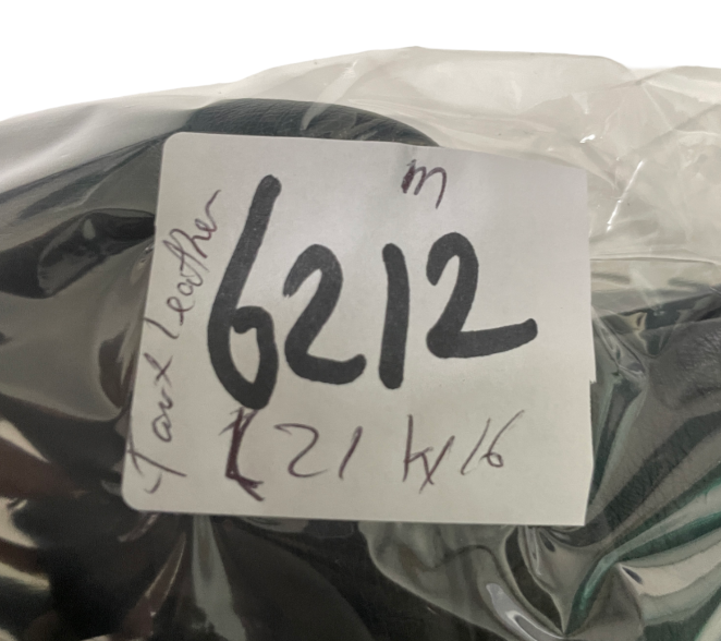 cropped leather medium jacket Womens biker black faux leather | SKU 6212