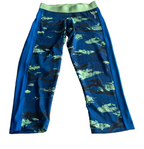 Vintage women Reebok blue camo elastic waist jogger in S|L24 W19|SKU 6070