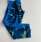 Vintage women Reebok blue camo elastic waist jogger in S|L24 W19|SKU 6070