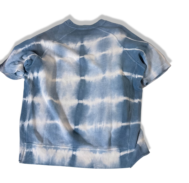 VINTAGE BERSHKA MULTI-COLOUR TYE DYE PRINT COLLARED SHIRT IN S|L30 W26|SKU 4835 (Copy)