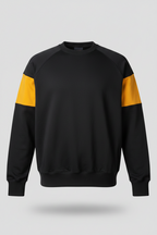 Vintage Mens universal california Labels black in XL sweatshirt|L30 W19|SKU 6110
