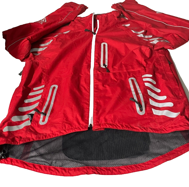 Vintage men red Altura Night Vision Evo Cycling Jackets in M|L32 W22|SKU 6125