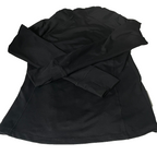 Vintage female all in motion Black track full zip jacket in S/M|L27 W16|SKU 6085