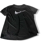 Nike Dri-FIT Swoosh Vintage Women's Short-Sleeve Running T-Shirt - Breathable, Size M
