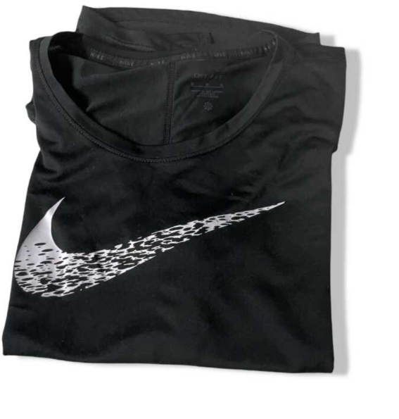 Nike Dri-FIT Swoosh Vintage Women's Short-Sleeve Running T-Shirt - Breathable, Size M