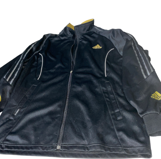 Vintage Women’s Adidas Retro Trackjacket Training Jacket Black Retro Trackjacket Training Jacket Black Sz L L 27 W 21 SKU 6165