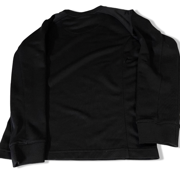 Vintage Nike Men's Black Dri-FIT Long-Sleeve T-Shirt, Made in Sri Lanka, XS