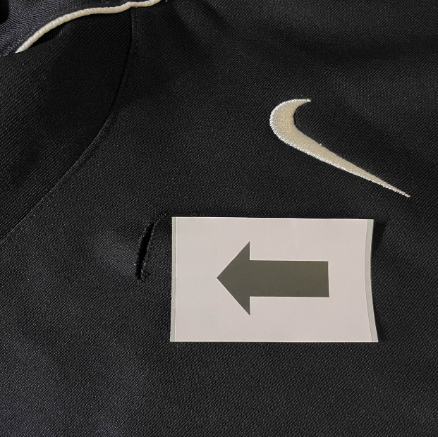 Vintage Nike Men's Black Dri-FIT Long-Sleeve T-Shirt, Made in Sri Lanka, XS