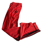 Vintage unisex orange Adidas cotton polyester track pant in L|L28 W28|SKU 6059
