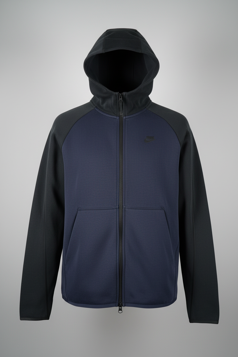 vintage blue nike track hoodie sku 6185