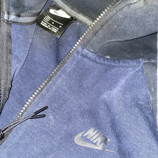 vintage blue nike track hoodie sku 6185