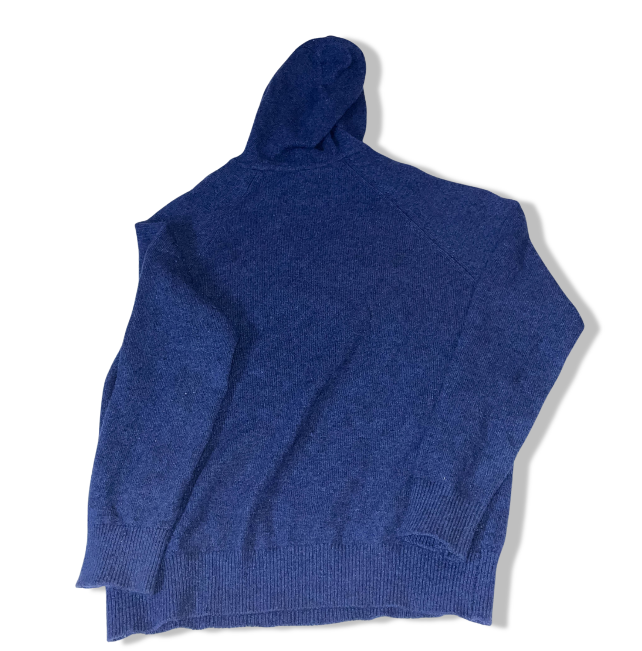 Vintage Jules mens wool cycle medium navy hoodie | NAVY BLUE | M | SKU 3623