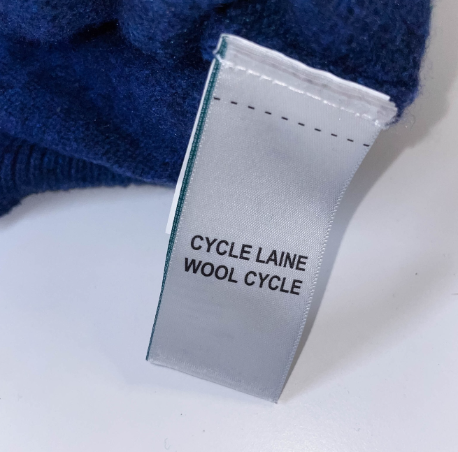 Vintage Jules mens wool cycle medium navy hoodie | NAVY BLUE | M | SKU 3623