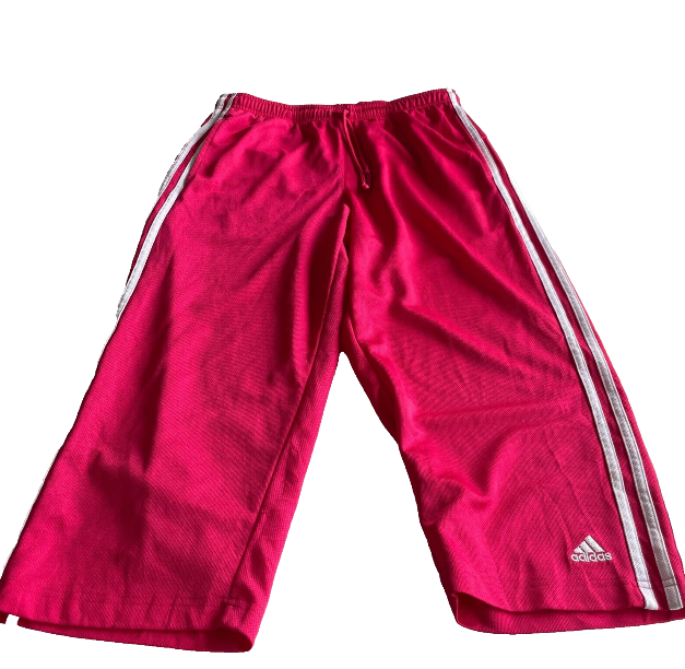 Vintage pink adidas Women's Striped Gym & Training Activewear Trousers for Women for sale