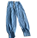 Vintage 90's High waisted  Nike Bold Blue  blue Elastic Tie Waist Cotton/Poly Blend Sweatpants Size L