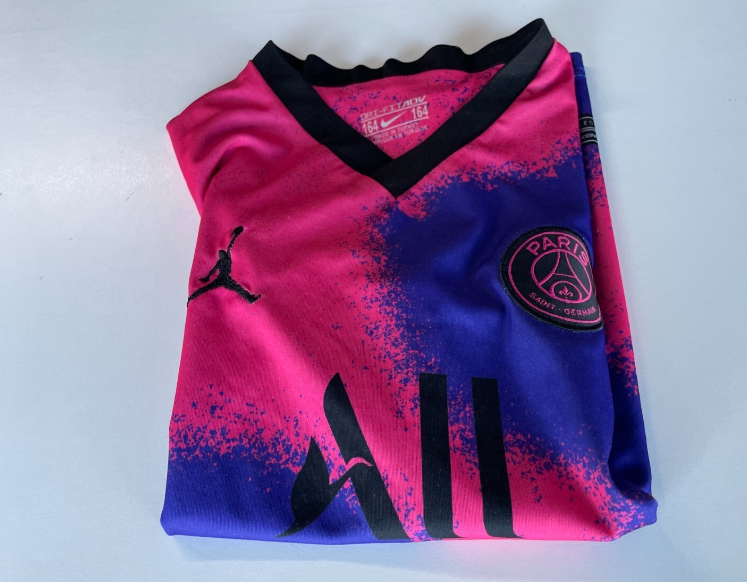 Nike Paris Saint Germain 2020/2021 Sergio Ramos Vintage Purple Shirt.