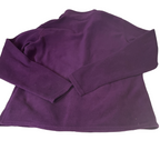 Vintage fleece women's purple jacket