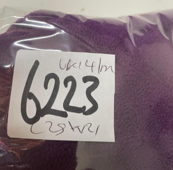 Vintage fleece women's purple jacket