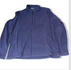 Vintage Tog24 medium navy blue fleece full zip high neck jacket | Blue |SKU 3628