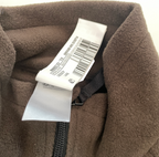 Decathlon vintage brown fleece jacket in size L L 31 W 26 SKU6267