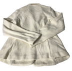 Womens camicie cream blazer in size S made in italy |L26 W16|SKU 6142