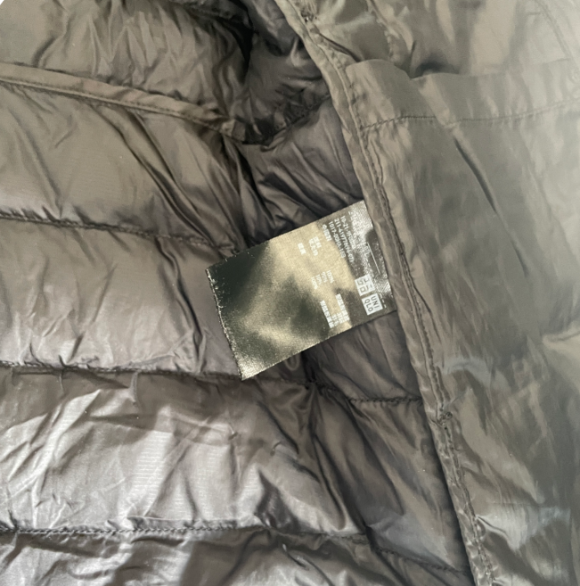 Vintage uniqlo womens ultra light  jacket in Large L 24 W 18
