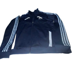Vintage 90s Adidas Windbreaker Navy Blue Adidas Jacket Adidas Retro Track Jacket Adidas Windbreaker Tracksuit in L|L31W23|SKU 6144