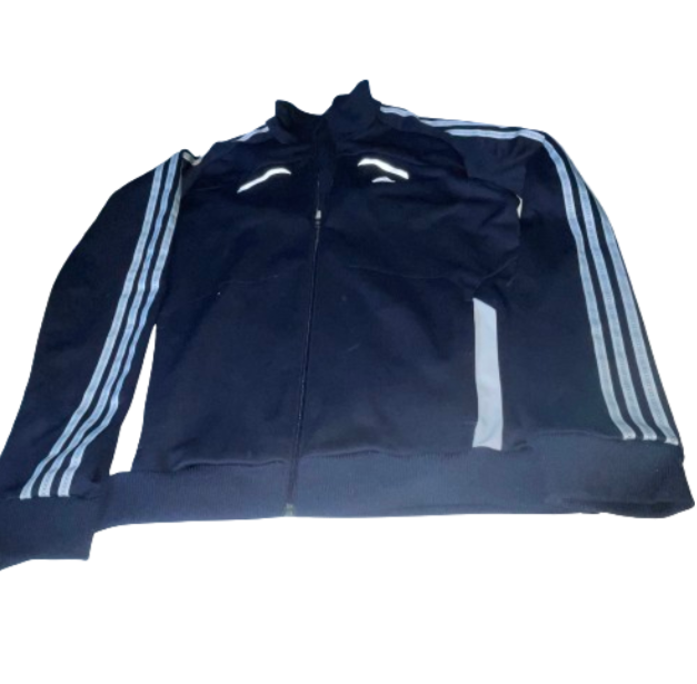 Vintage 90s Adidas Windbreaker Navy Blue Adidas Jacket Adidas Retro Track Jacket Adidas Windbreaker Tracksuit in L|L31W23|SKU 6144