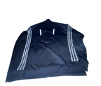 Vintage 90s Adidas Windbreaker Navy Blue Adidas Jacket Adidas Retro Track Jacket Adidas Windbreaker Tracksuit in L|L31W23|SKU 6144