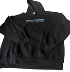 Vintage Gildan graphics Men's Black concert hoodie in M|L27 W21|SKU 6108