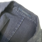 Tailored Fit Italian Linen Made in Italy navy Suit Jacket