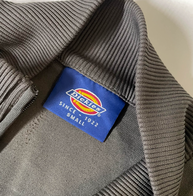 Vintage Dickies brown stripe full zip 90's Track jacket in S/M| L25 W16|SKU 3810