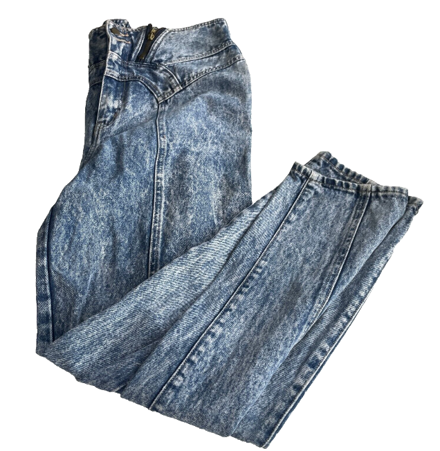 Vintage High Waisted Acid Washed Jeans women's jeans in M |L28 W33|SKU 6083