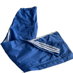 80s Adidas Blue Nylon Windbreaker TrackPants XS -W30 x L34 Loose Trefoil SKU6049