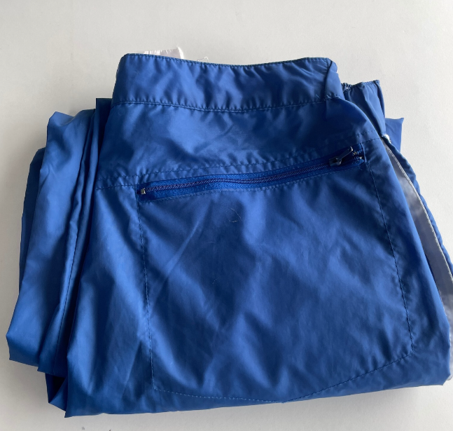 80s Adidas Blue Nylon Windbreaker TrackPants XS -W30 x L34 Loose Trefoil SKU6049