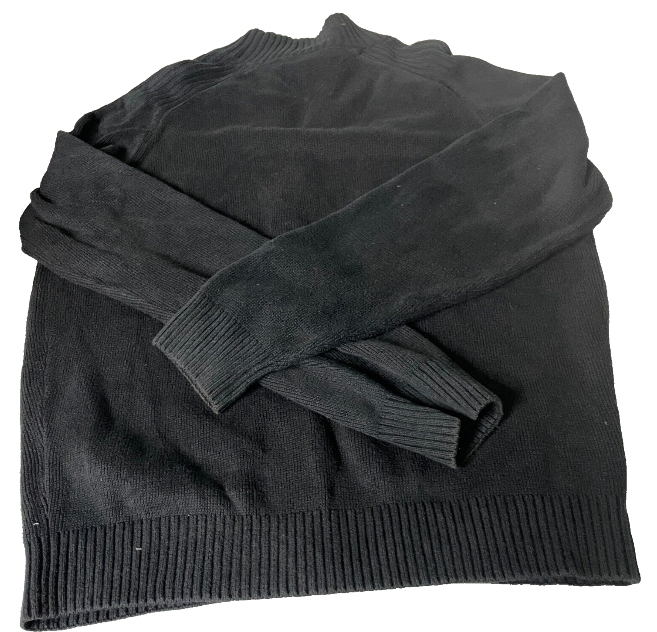 Vintage men Tommy Hilfiger navy full zip high neck jumper in M|L29 W20|SKU 6140