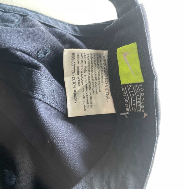 Vintage men Nike Just do it navy blue baseball cap made in Vietnam| SKU 5599