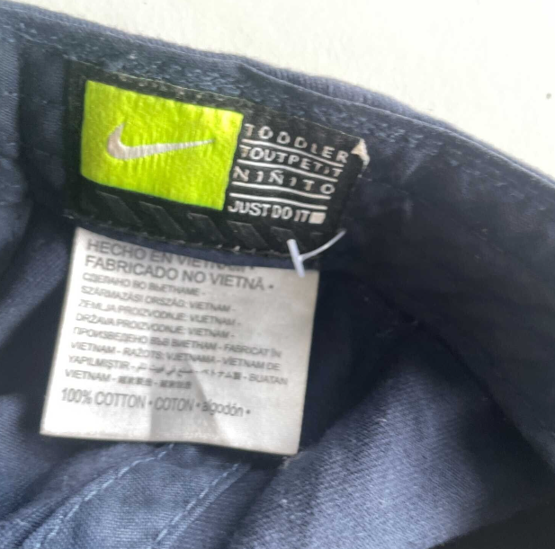 Vintage men Nike Just do it navy blue baseball cap made in Vietnam| SKU 5599